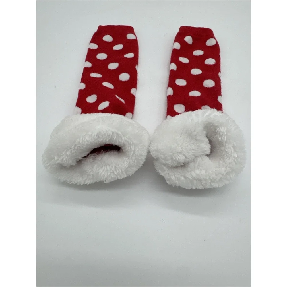 Boutique Miki House Leg Warmers - Knee High for‎ Girls Red Polka Dot